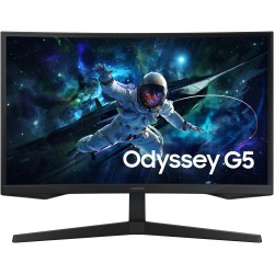 Buy Samsung Odyssey G5 - S27CG552EU - 27-inch QHD Curved 165Hz 1ms HDR10 HDMI DP... in Cyprus, Nicosia, Limassol, Larnaka, Pafos