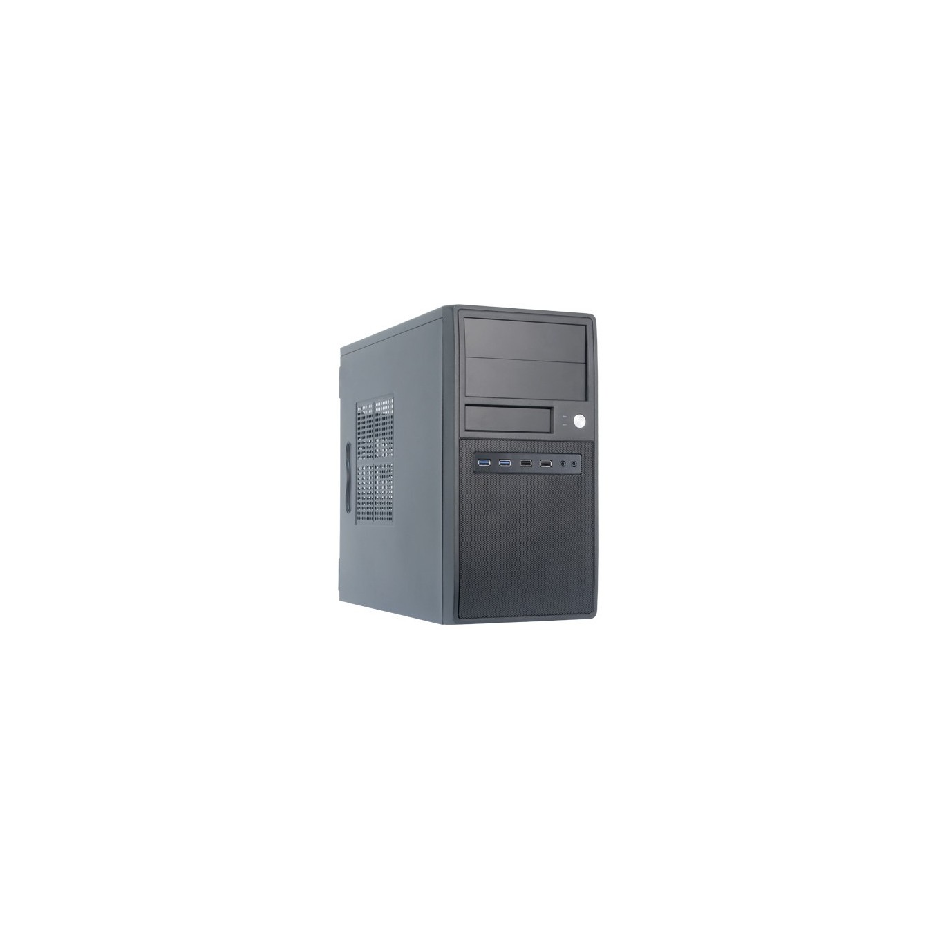 Chieftec Mesh Mini Case CT-04B-350GPB - Mesh front, 350W PSU included, Micro-ATX/Mini-ITX — Buy in Cyprus with Fast Delivery