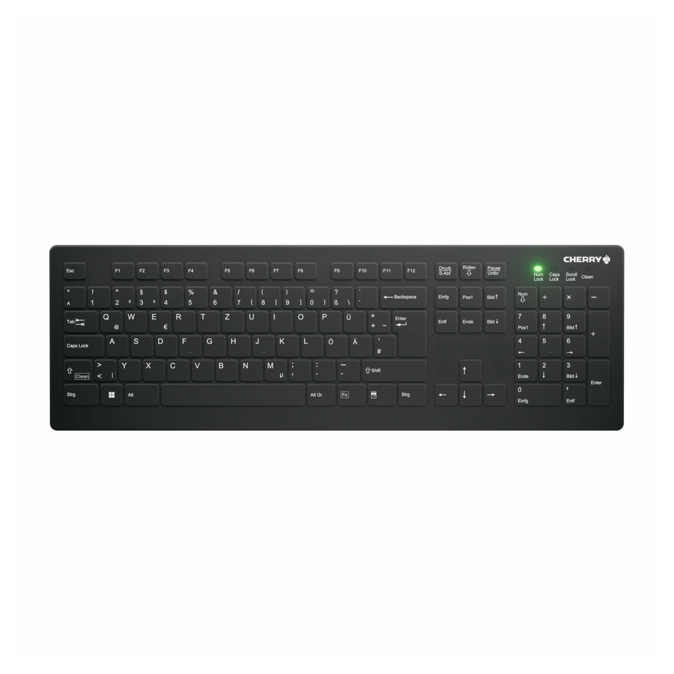 Cherry Keyboard - AK-C8112 - (Black, IP68 sealed, Medical-grade wireless) — Buy in Cyprus with Fast Delivery