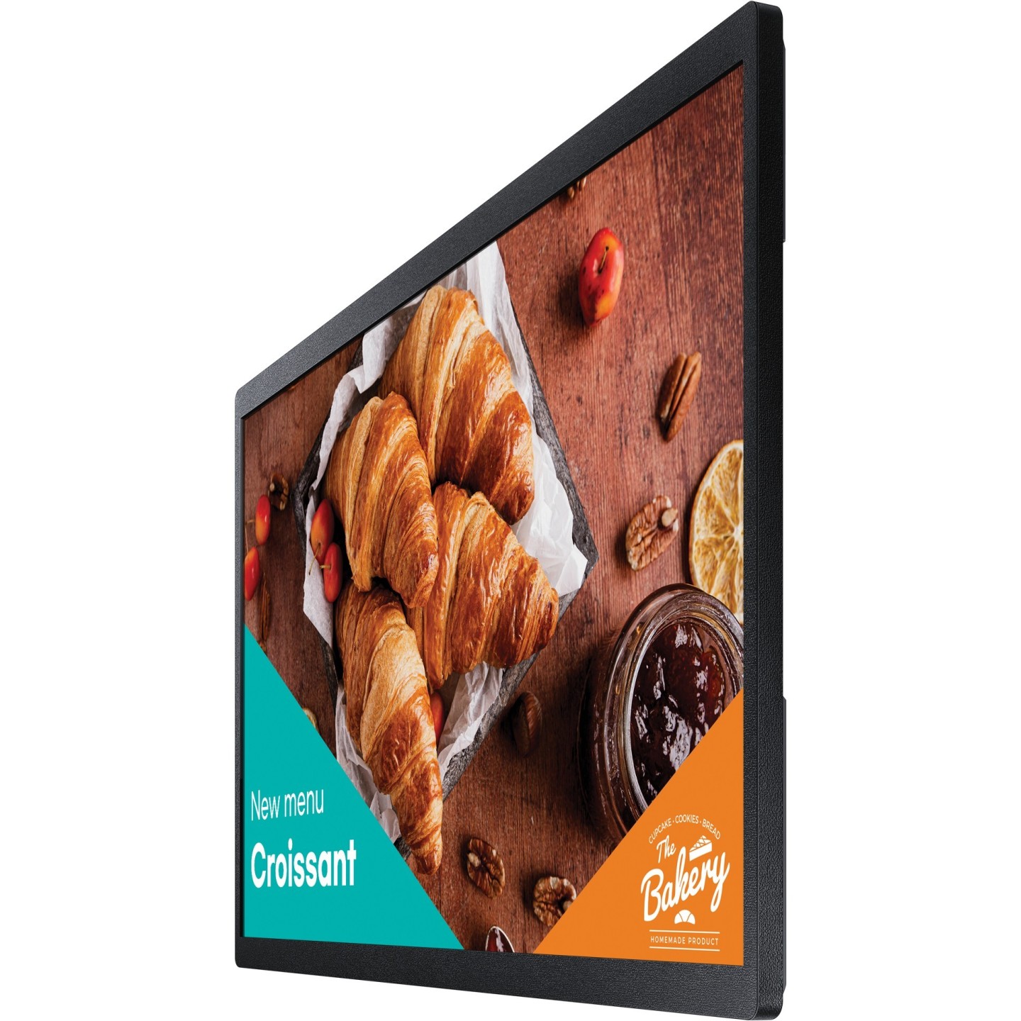 Samsung QB24C - Black - 24-inch FHD Digital Signage Monitor (60.5cm/23.8in), 16:9, 14ms, USB/HDMI/Ethernet, Tizen