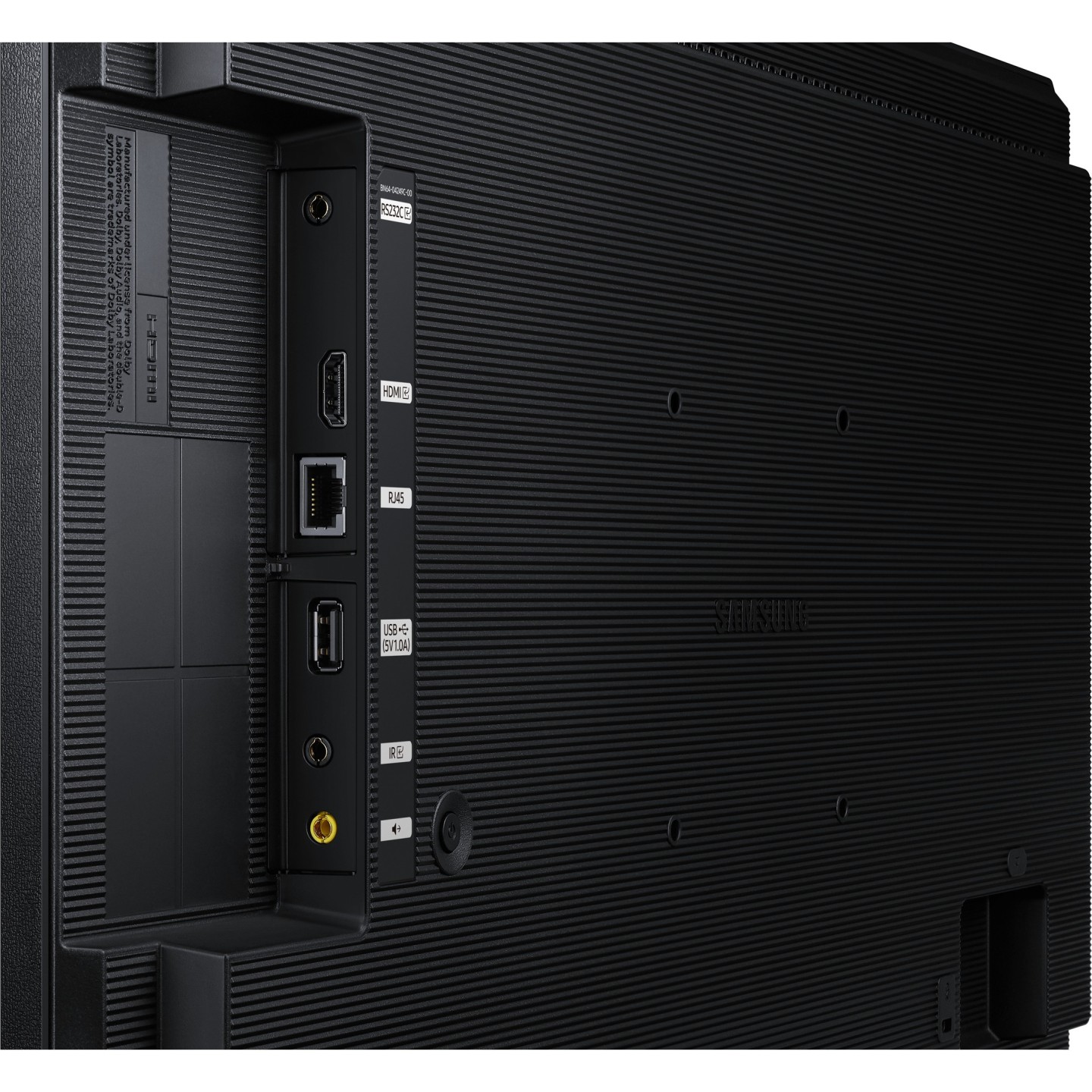 Samsung QB24C - Black - 24-inch FHD Digital Signage Monitor (60.5cm/23.8in), 16:9, 14ms, USB/HDMI/Ethernet, Tizen