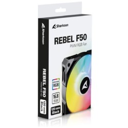 Buy 120mm Sharkoon Rebel F50 PWM Black - F50 - PWM, 120mm, Black in Cyprus, Nicosia, Limassol, Larnaka, Pafos