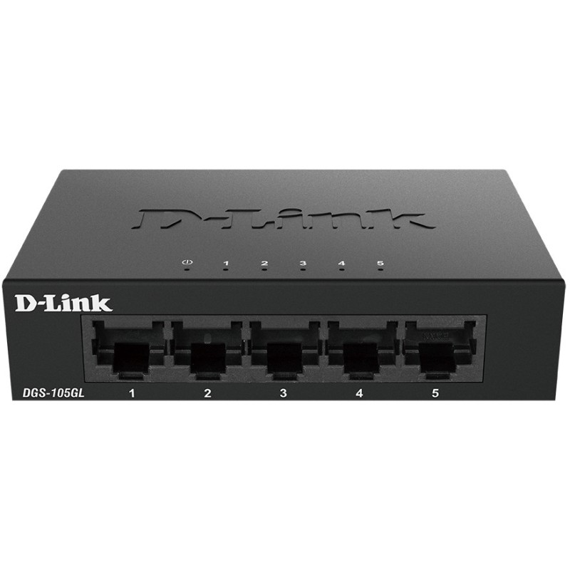 Buy 5P D-Link DGS-105GL - DGS-105GL - 5-Port Gigabit Unmanaged Fanless Desktop S... in Cyprus, Nicosia, Limassol, Larnaka, Pafos