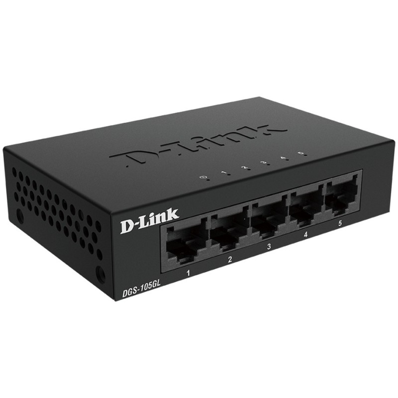Buy 5P D-Link DGS-105GL - DGS-105GL - 5-Port Gigabit Unmanaged Fanless Desktop S... in Cyprus, Nicosia, Limassol, Larnaka, Pafos