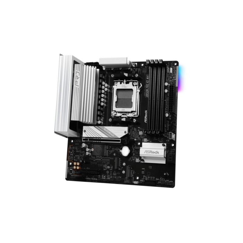 Buy ASRock B850M Pro RS WiFi - B850M Pro RS - AM5 micro-ATX, DDR5, 256GB max, Wi... in Cyprus, Nicosia, Limassol, Larnaka, Pafos