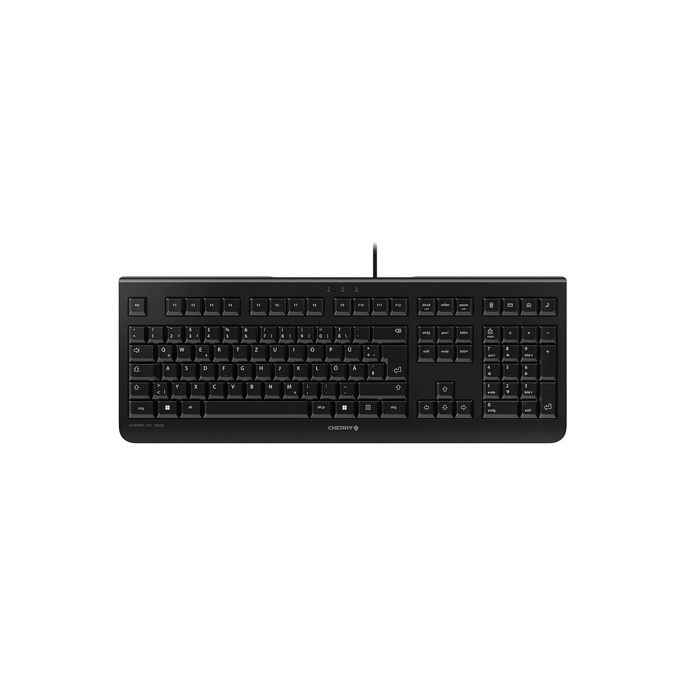 Cherry KC 1000 Keyboard Corded - KC 1000 - 100% Full-Size, Wired USB — Buy in Cyprus with Fast Delivery