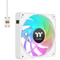 120mm Thermaltake CT120 EX Reverse ARGB Sync PC Cooling Fan - CT120 EX Reverse ARGB Sync - White, 3 Fan Pack