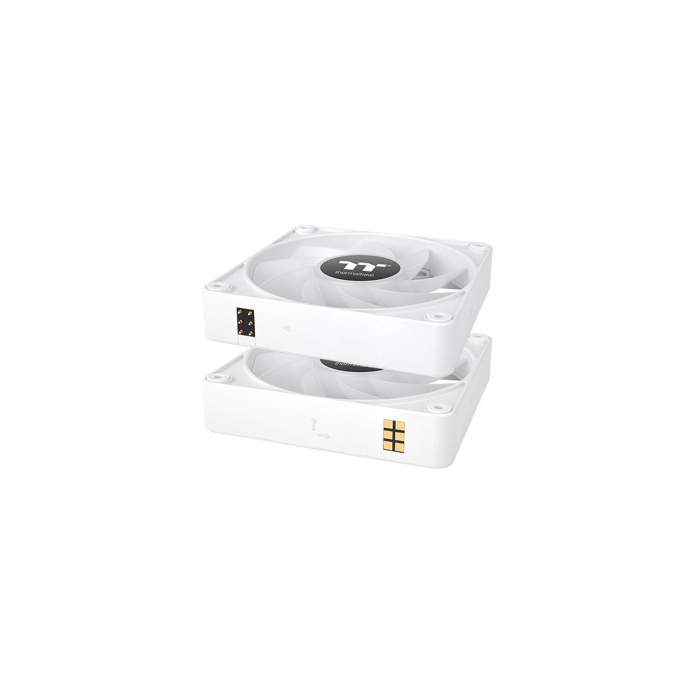 120mm Thermaltake CT120 EX Reverse ARGB Sync PC Cooling Fan - CT120 EX Reverse ARGB Sync - White, 3 Fan Pack