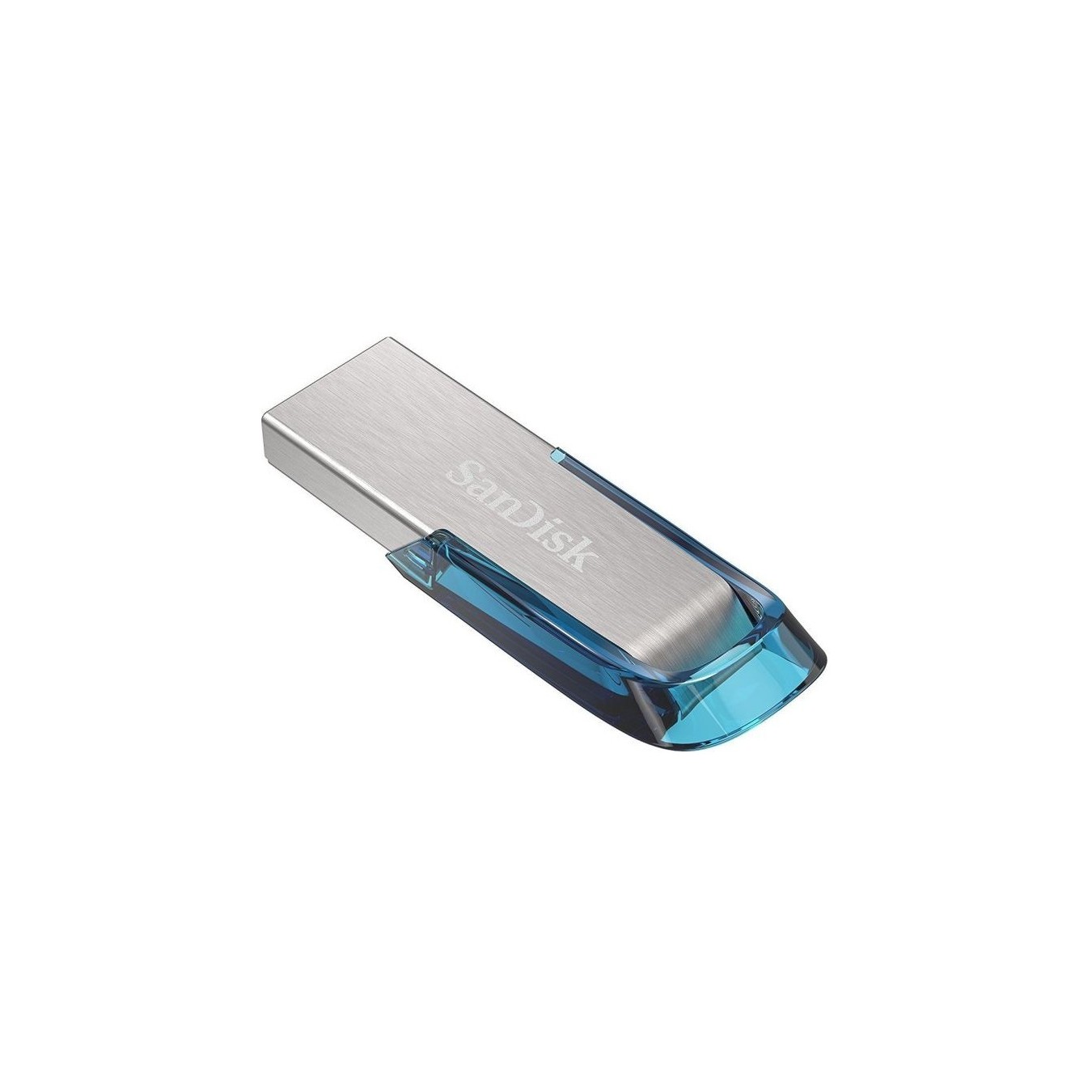 STICK 128 GB SanDisk Ultra Flair - USB 3.2 Gen 1 - Blue & Silver — Buy in Cyprus with Fast Delivery