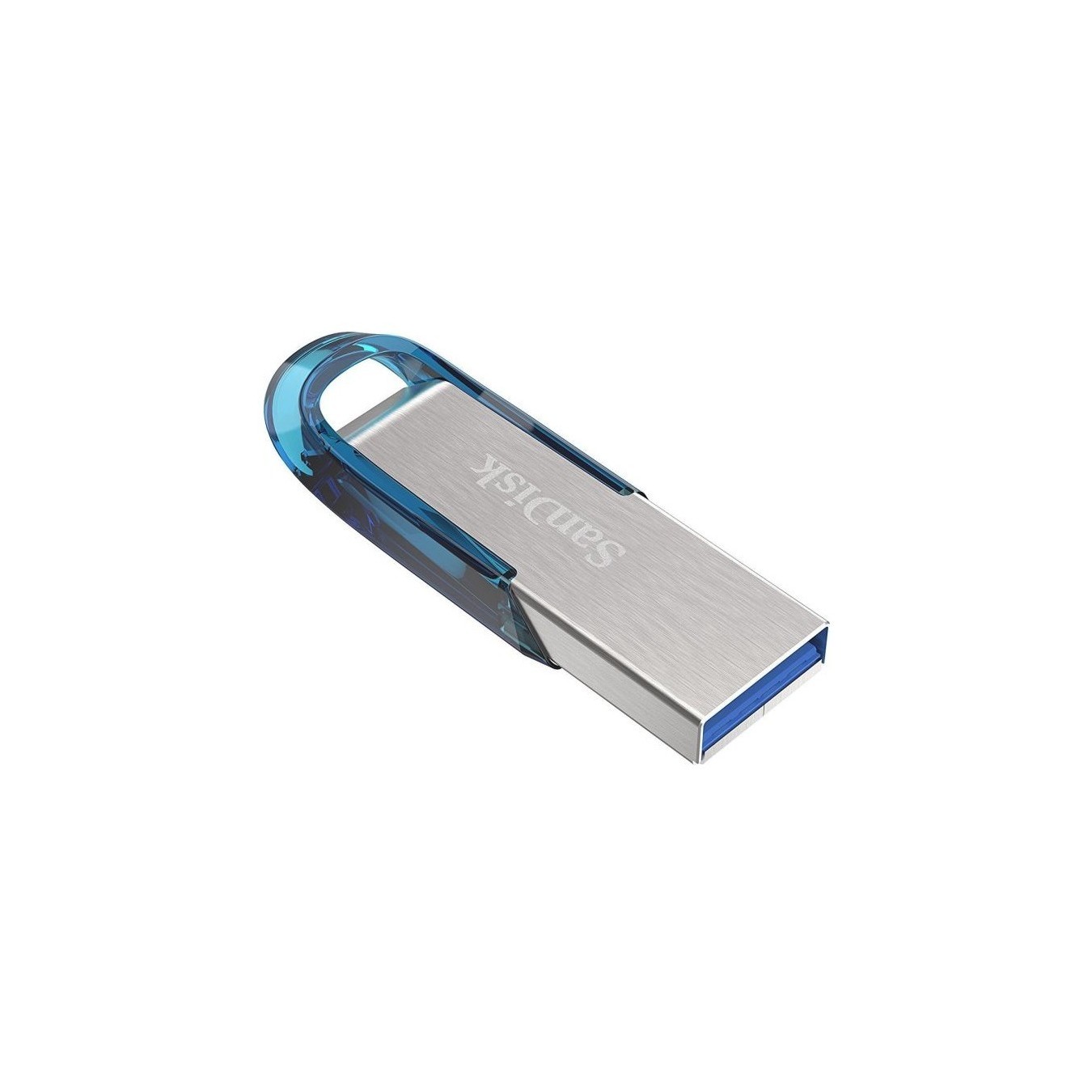 STICK 128 GB SanDisk Ultra Flair - USB 3.2 Gen 1 - Blue & Silver — Buy in Cyprus with Fast Delivery