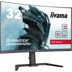 Buy IIYAMA Monitor - GCB3280QSU-B2 - 31.5" Curved Lift, 16:9, 2x HDMI + DP in Cyprus, Nicosia, Limassol, Larnaka, Pafos