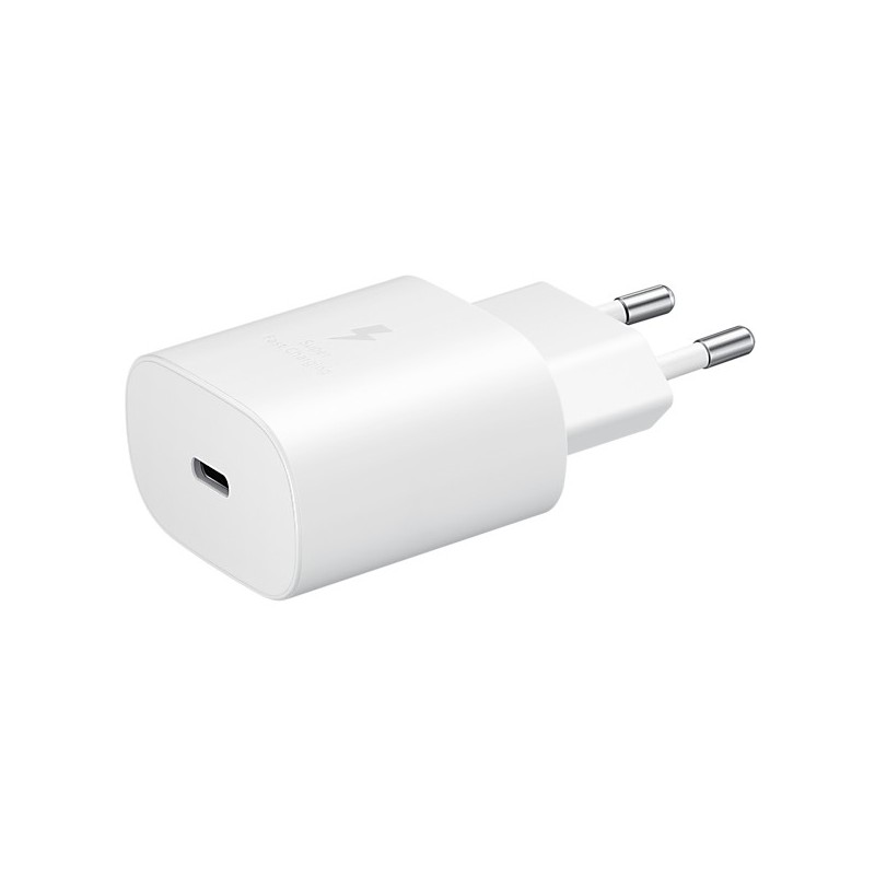 Buy Samsung 25W USB-C Fast Charger - White in Cyprus, Nicosia, Limassol, Larnaka, Pafos