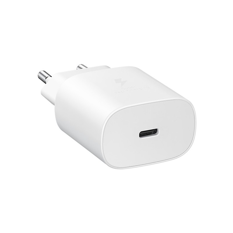 Buy Samsung 25W USB-C Fast Charger - White in Cyprus, Nicosia, Limassol, Larnaka, Pafos