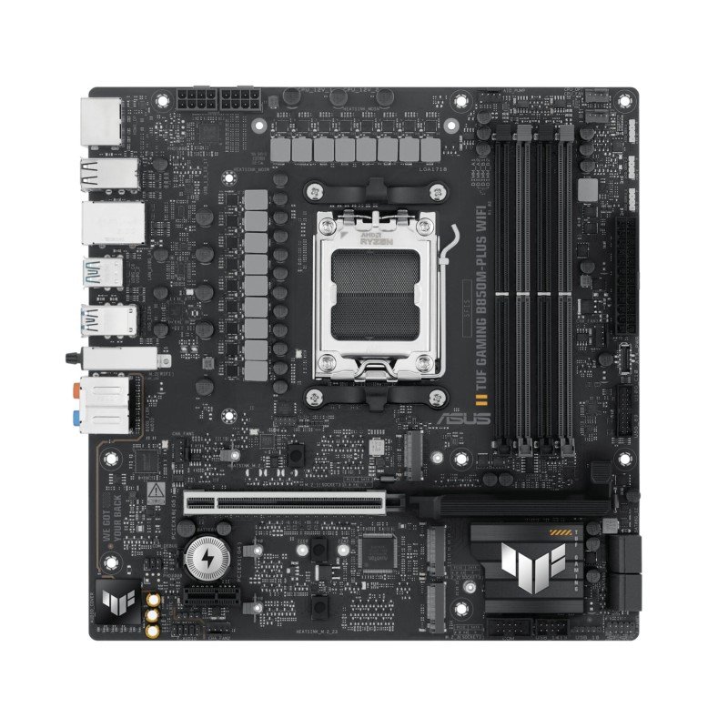 Buy ASUS TUF GAMING B850M-PLUS WIFI - AM5 Micro-ATX, DDR5, 4 DIMM, up to 192GB, ... in Cyprus, Nicosia, Limassol, Larnaka, Pafos