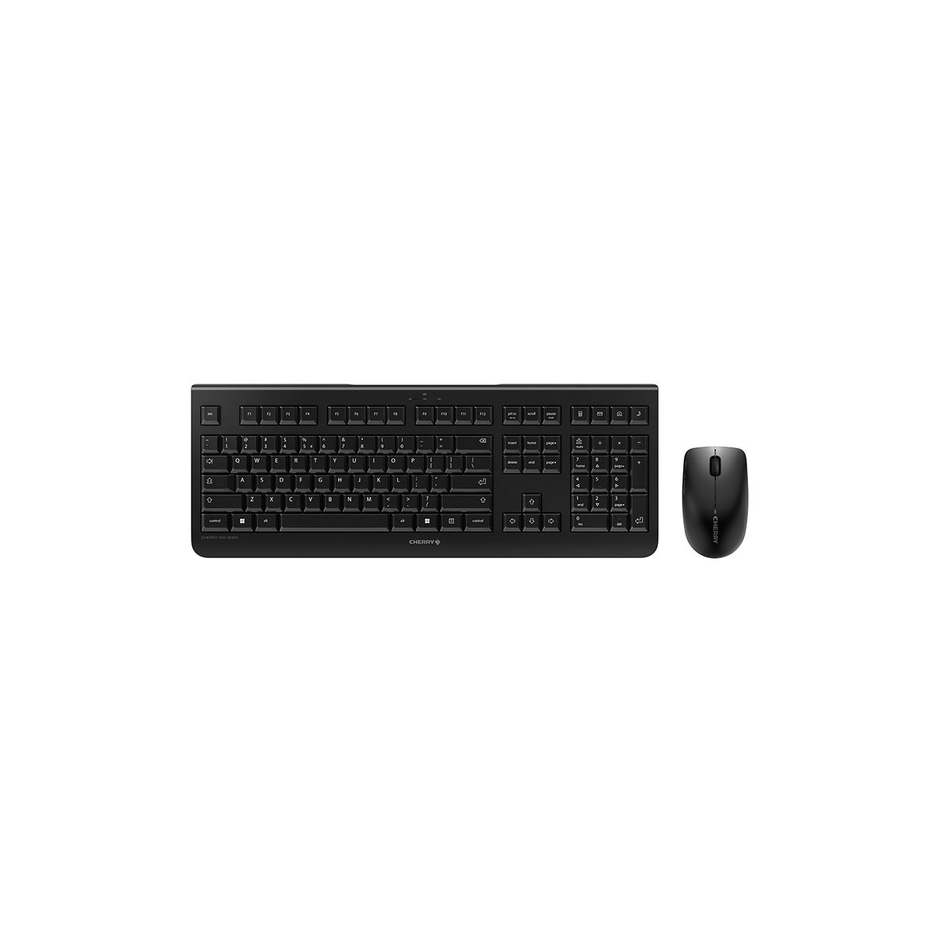 Cherry DW 3000 Keyboard and Mouse Set - DW 3000 - Wireless Black US QWERTY — Buy in Cyprus with Fast Delivery