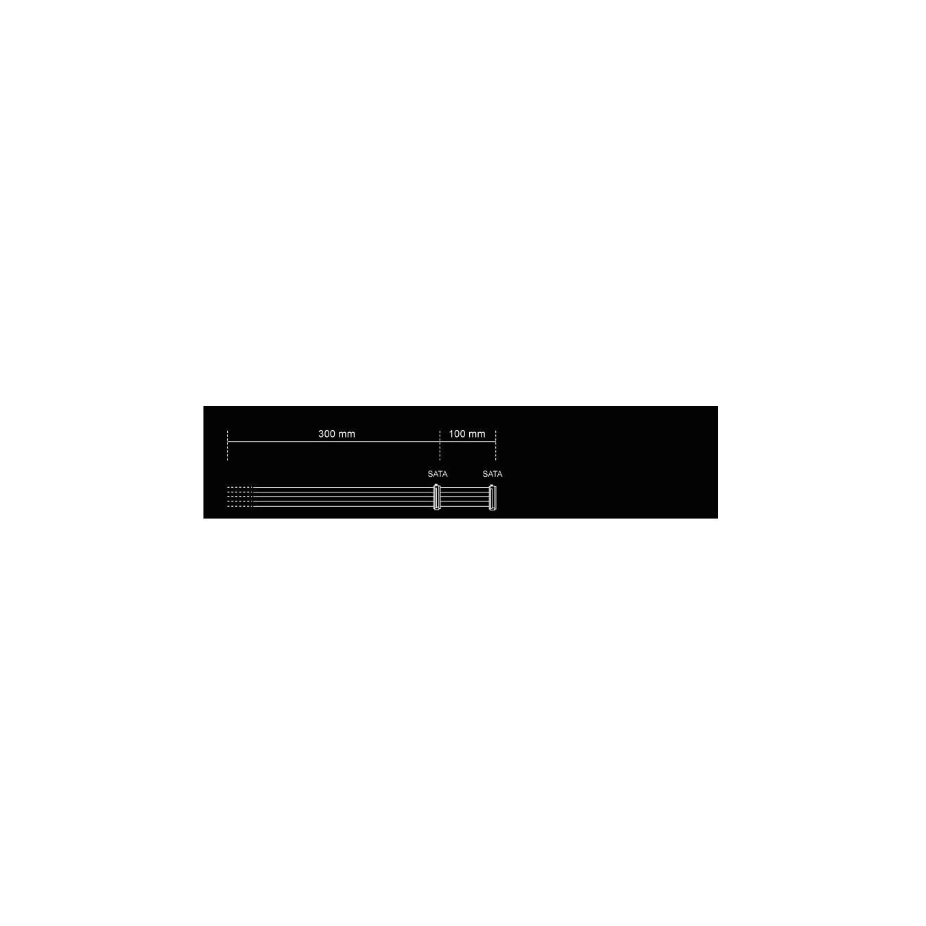 be quiet! Power Cable 2x S-ATA 400mm - CS-3420 - 400 mm length — Buy in Cyprus with Fast Delivery