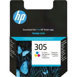 Buy HP 305 Tri-color Original Ink Cartridge - 305 - Tri-color, Original in Cyprus, Nicosia, Limassol, Larnaka, Pafos