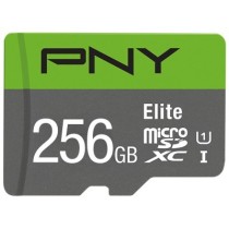 CARD Micro XC Card - 256GB microSD U1 PNY Elite Class 10 — Buy in Cyprus with Fast Delivery