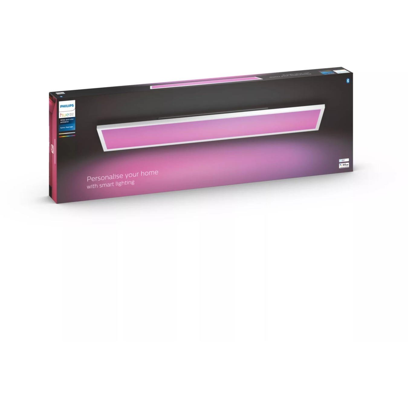 Philips Hue White & Color Ambiance Surimu Panel 120x30cm White - RGB, Dimmable, Zigbee — Buy in Cyprus with Fast Delivery