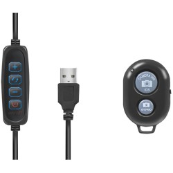 Logilink Smartphone Ring Light Tripod with Remote - Diameter 25 cm - USB-Powered — Buy in Cyprus with Fast Delivery