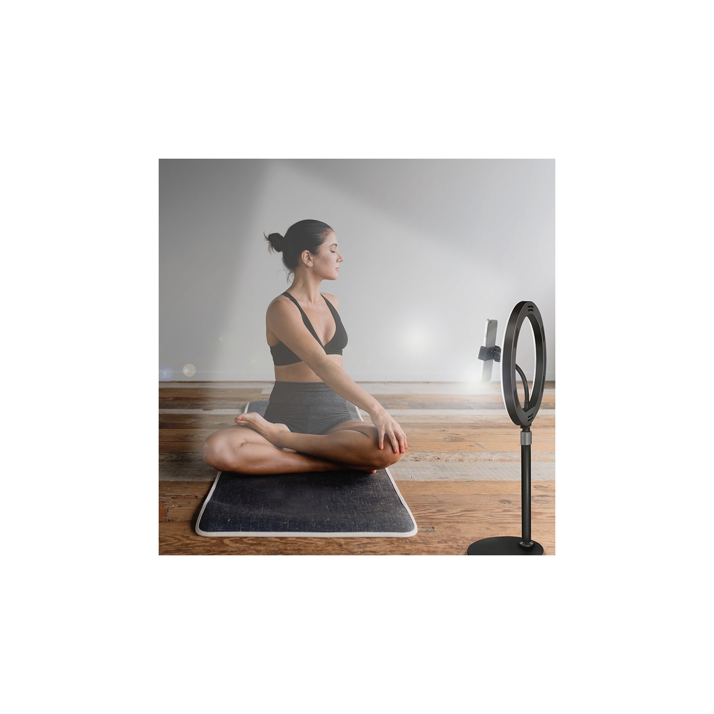 Logilink Smartphone Ring Light Tripod with Remote - Diameter 25 cm - USB-Powered — Buy in Cyprus with Fast Delivery