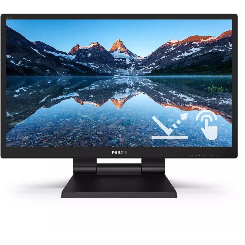 Buy Philips 60.5cm (23.8') Monitor - 242B9TL - Flat IPS 1080p Touch DVI+HDMI+DP+USB in Cyprus, Nicosia, Limassol, Larnaka, Pafos