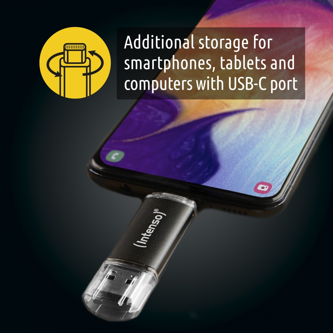 STICK 64GB USB 3.2 Intenso - 3539490 - (Anthrazit, 64GB) — Buy in Cyprus with Fast Delivery
