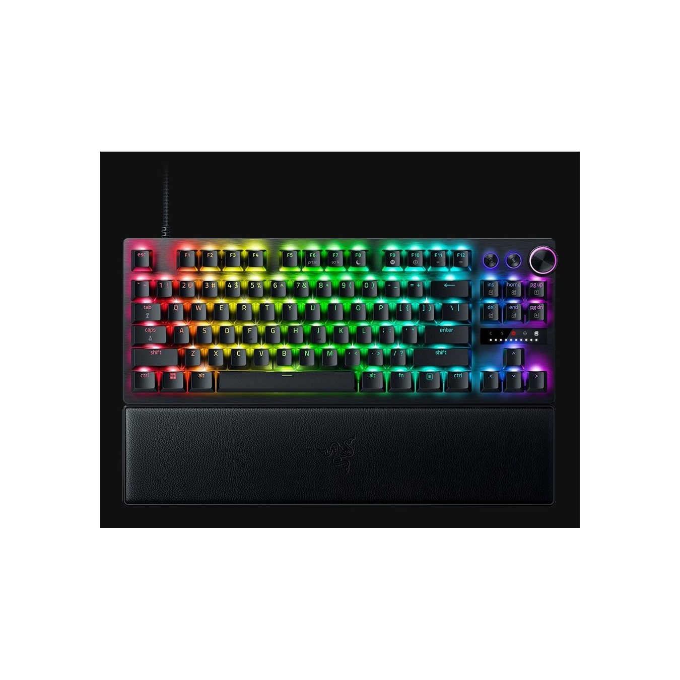 Razer Huntsman V3 Pro - V3 Pro - Tenkeyless, DE layout, Per-key RGB, Tri-Mode, Optical Switch
