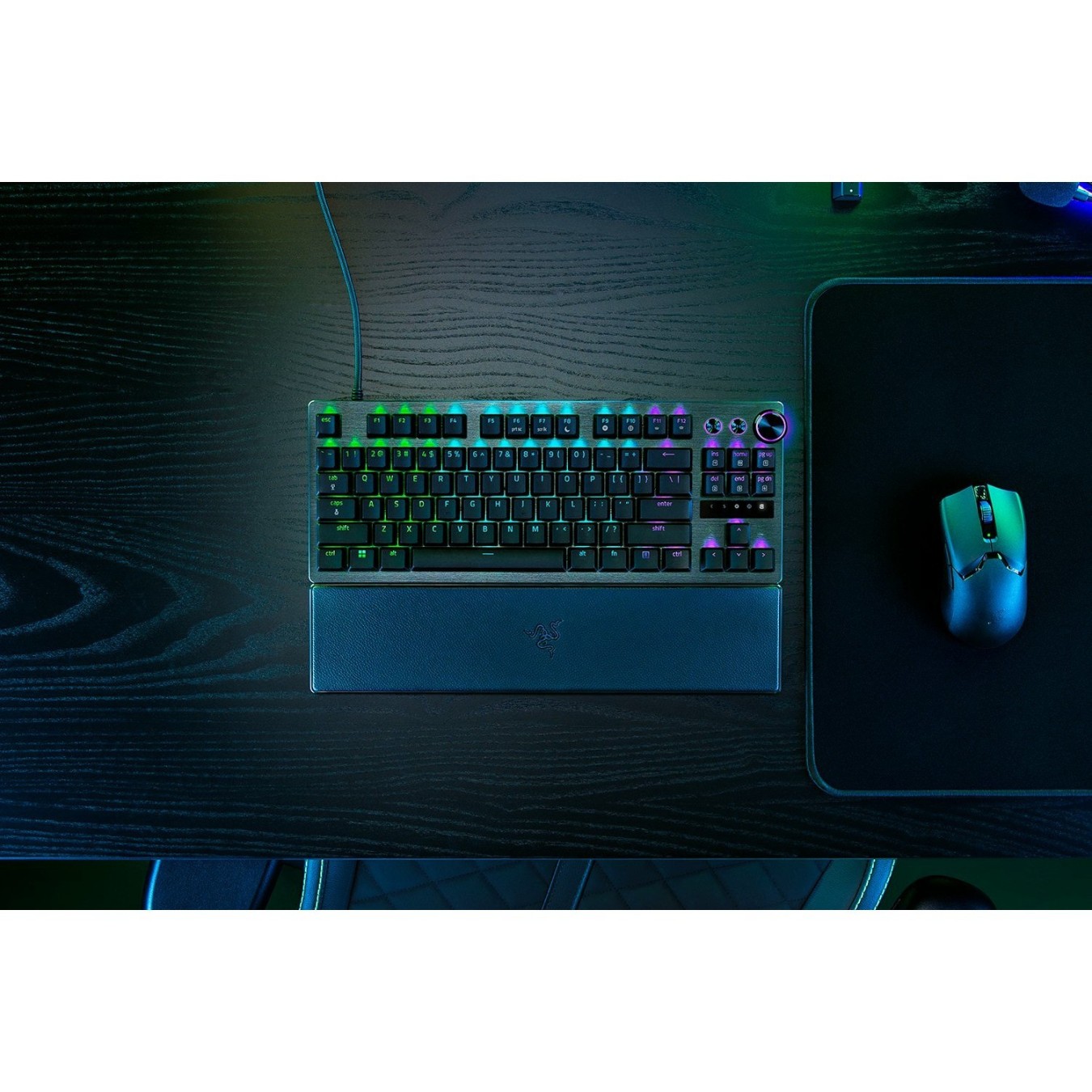 Razer Huntsman V3 Pro - V3 Pro - Tenkeyless, DE layout, Per-key RGB, Tri-Mode, Optical Switch