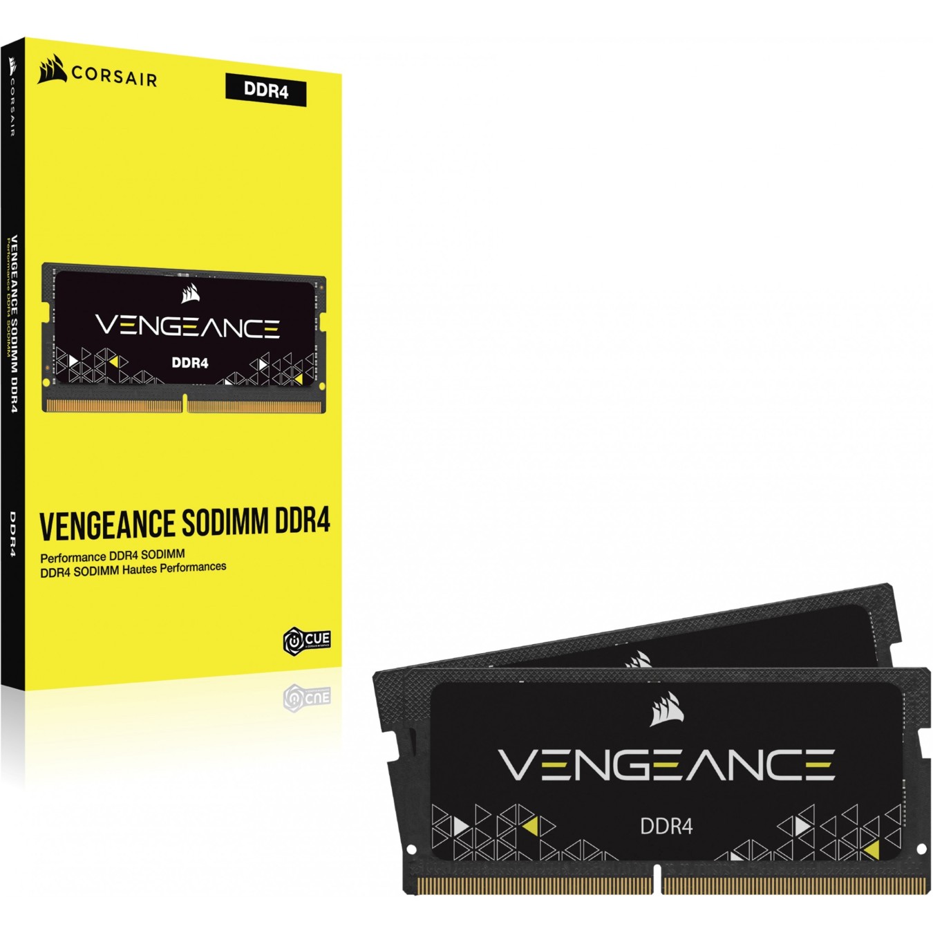 16 GB Corsair SO-DIMM 2666 DDR4 Dual-Kit - CMSX16GX4M2A2666C18 - Black (2x8GB) — Buy in Cyprus with Fast Delivery