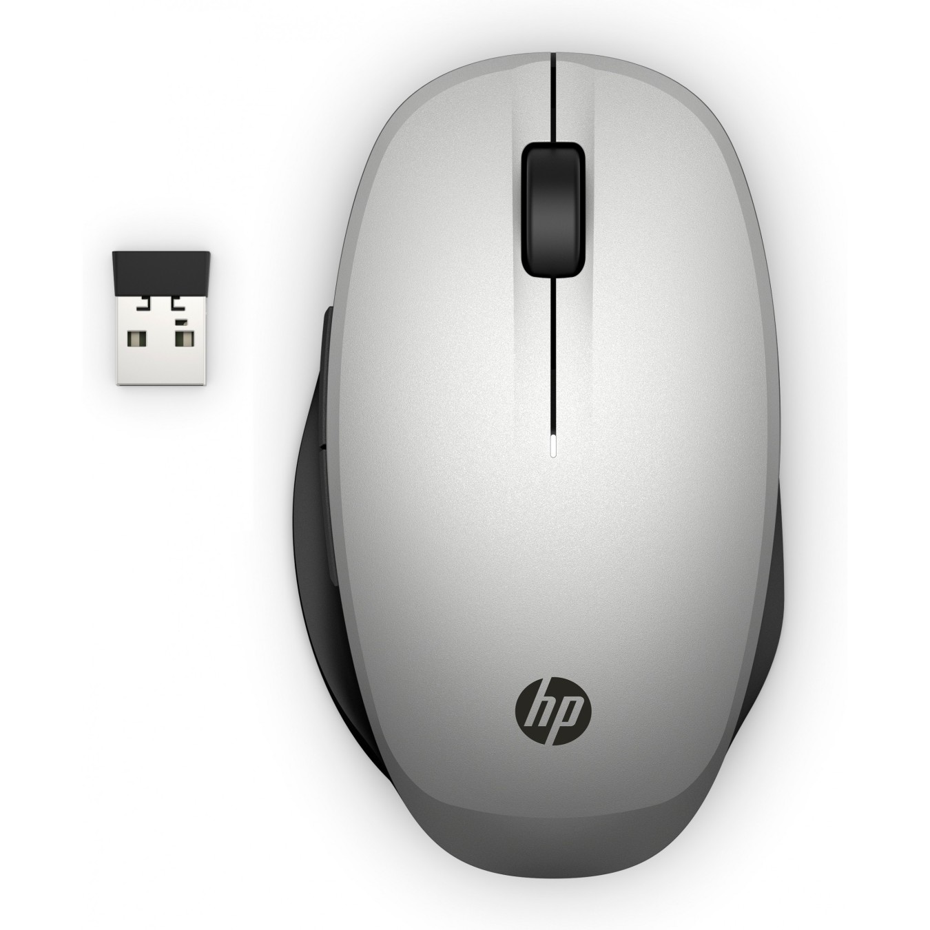 HP Mouse - 300 - Dual-Mode Wireless (BT/USB-A) - White — Buy in Cyprus with Fast Delivery