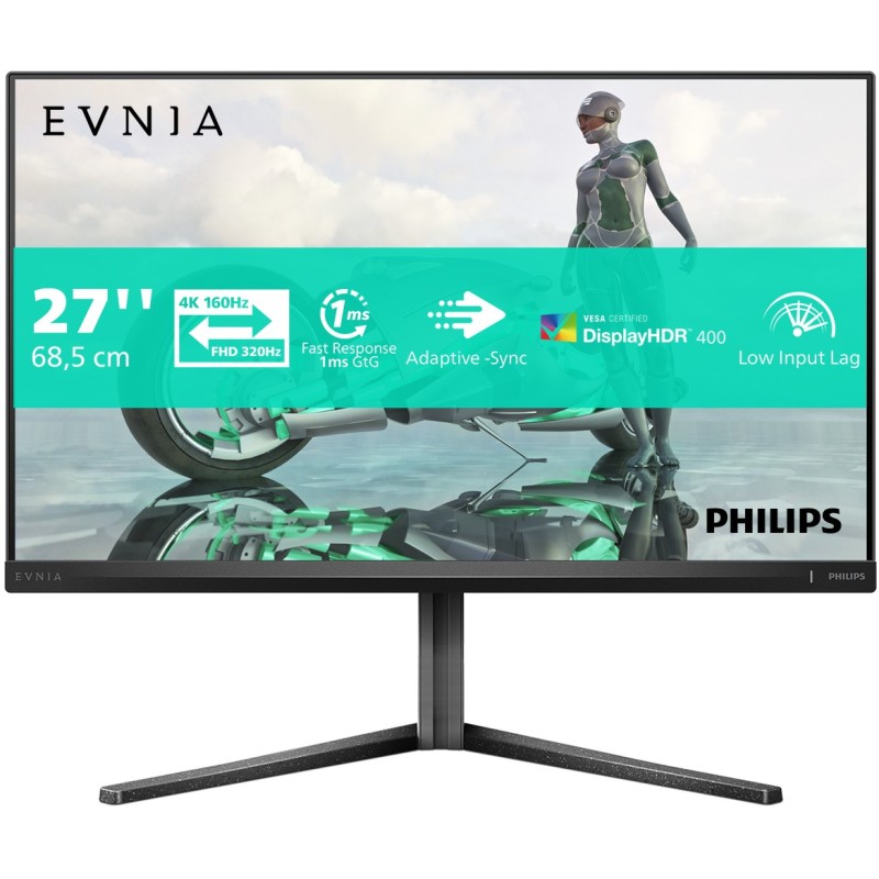 Buy Philips Monitor - 27M2N3800A - 27-inch QHD 2560x1440, 0.5 ms GTG, HDMI x2, D... in Cyprus, Nicosia, Limassol, Larnaka, Pafos