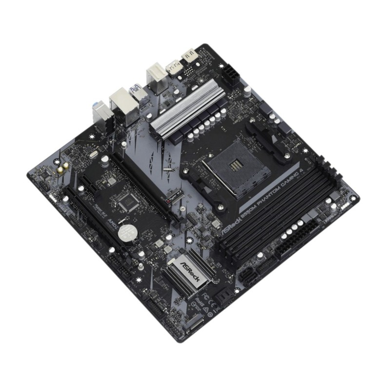 Buy ASRock B550M Phantom Gaming 4 - AM4 Micro-ATX Gaming Motherboard - B550, 128... in Cyprus, Nicosia, Limassol, Larnaka, Pafos