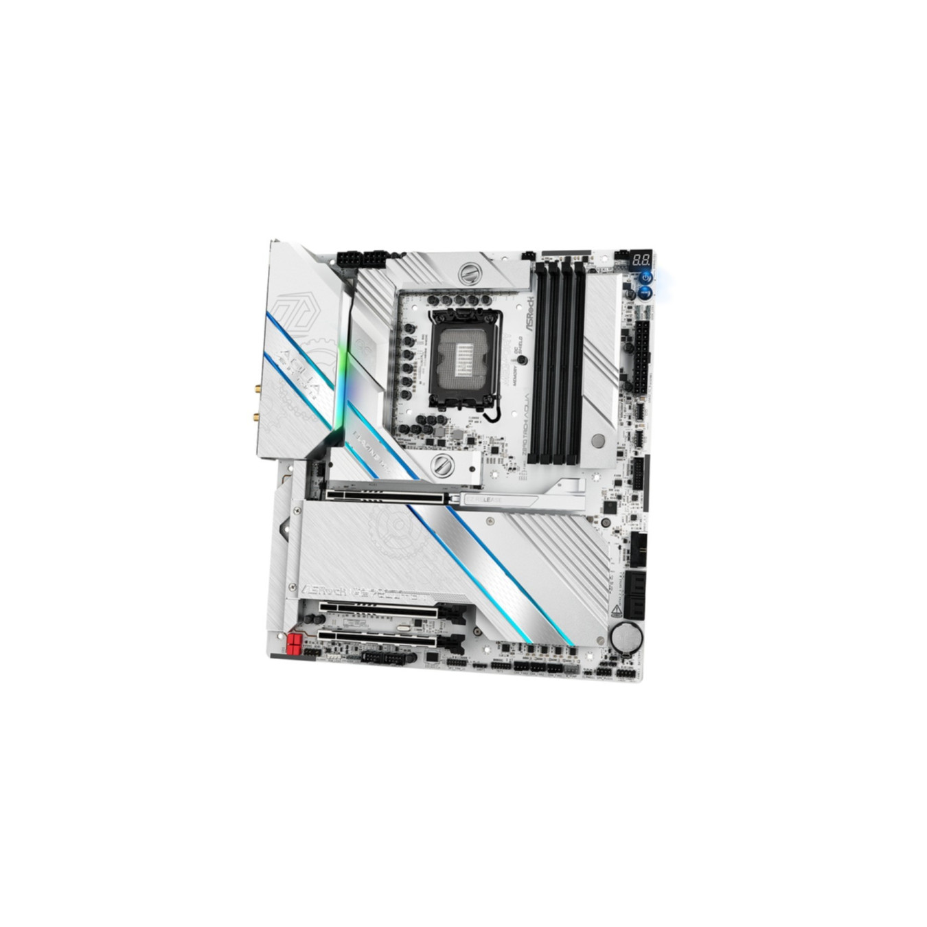 ASRock Z890 Taichi AQUA - LGA1851 - E-ATX Motherboard, Up to 256GB RAM, Rear USB-C, Hybrid Water-Cooling
