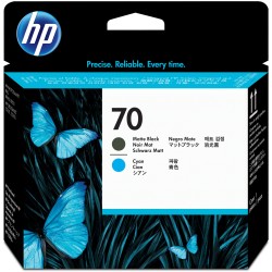 Buy HP 70 original printhead - C9404A - matte black, cyan, standard capacity in Cyprus, Nicosia, Limassol, Larnaka, Pafos