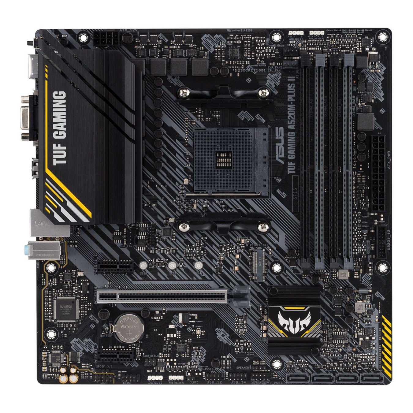 ASUS TUF GAMING A520M-PLUS II - A520 AM4 Micro-ATX Motherboard - DDR4 128GB | Armenius Store
