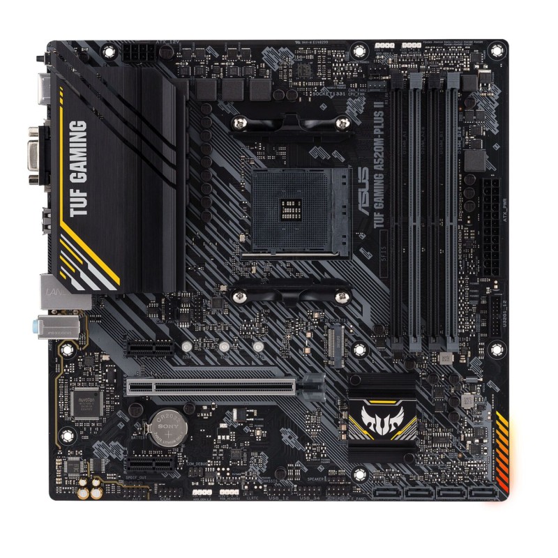 Buy ASUS TUF A520M-PLUS GAMING II - AM4 Micro-ATX Motherboard, AMD A520, DDR4, 4... in Cyprus, Nicosia, Limassol, Larnaka, Pafos