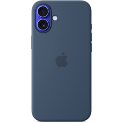 Buy APPLE iPhone 16 Plus Silicone Case with MagSafe - Denim in Cyprus, Nicosia, Limassol, Larnaka, Pafos