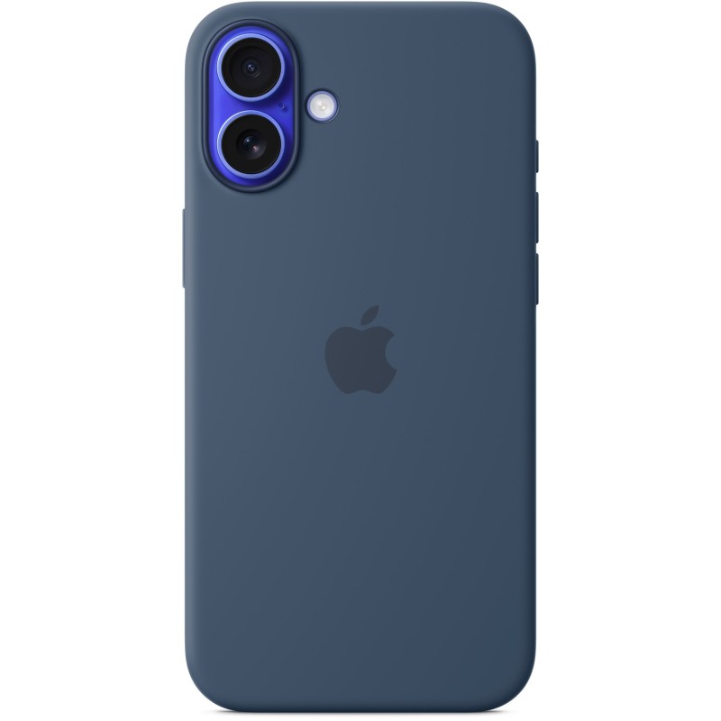 Buy APPLE iPhone 16 Plus Silicone Case with MagSafe - Denim in Cyprus, Nicosia, Limassol, Larnaka, Pafos