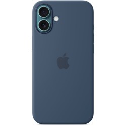 Buy APPLE iPhone 16 Plus Silicone Case with MagSafe - Denim in Cyprus, Nicosia, Limassol, Larnaka, Pafos