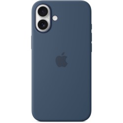Buy APPLE iPhone 16 Plus Silicone Case with MagSafe - Denim in Cyprus, Nicosia, Limassol, Larnaka, Pafos