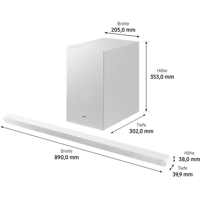 Buy Samsung Ultra Slim Soundbar HW-S711GD - Dolby Atmos, Chromecast, Bluetooth, ... in Cyprus, Nicosia, Limassol, Larnaka, Pafos