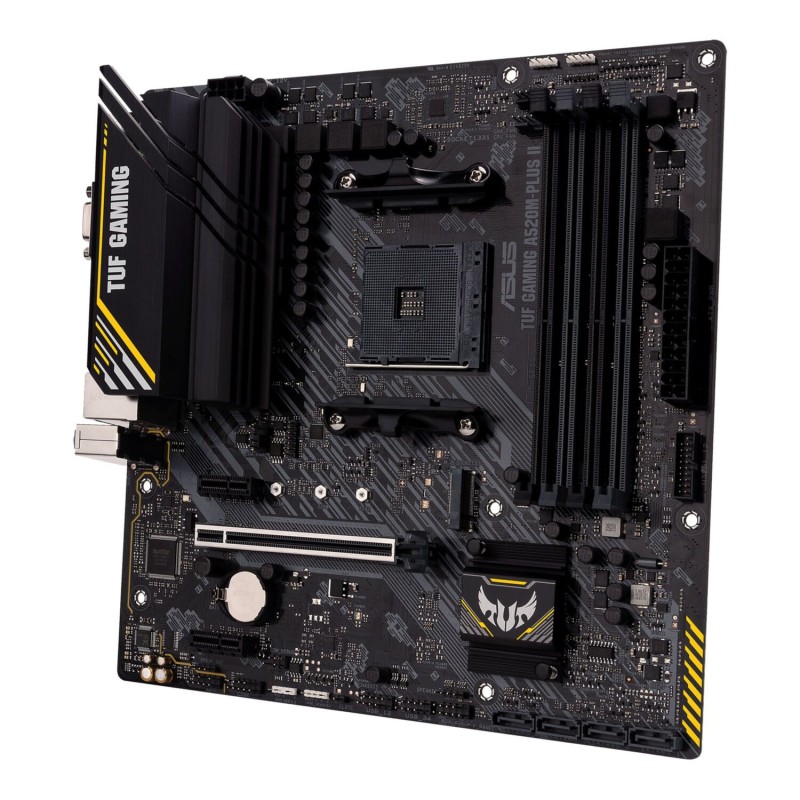 Buy ASUS TUF A520M-PLUS GAMING II - AM4 Micro-ATX Motherboard, AMD A520, DDR4, 4... in Cyprus, Nicosia, Limassol, Larnaka, Pafos