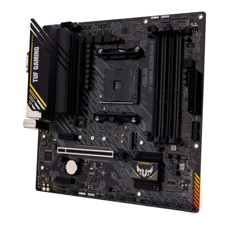 Buy ASUS TUF A520M-PLUS GAMING II - AM4 Micro-ATX Motherboard, AMD A520, DDR4, 4... in Cyprus, Nicosia, Limassol, Larnaka, Pafos