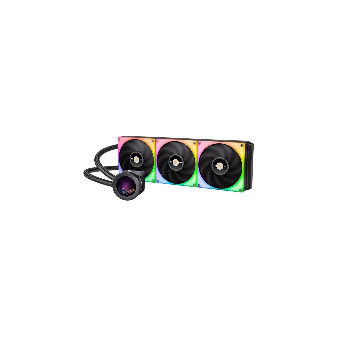 K Cooler Water Cooling Thermaltake Toughliquid Ultra 420 RGB CPU Liquid AIO Watercooling - 420mm radiator, PWM fans, RGB