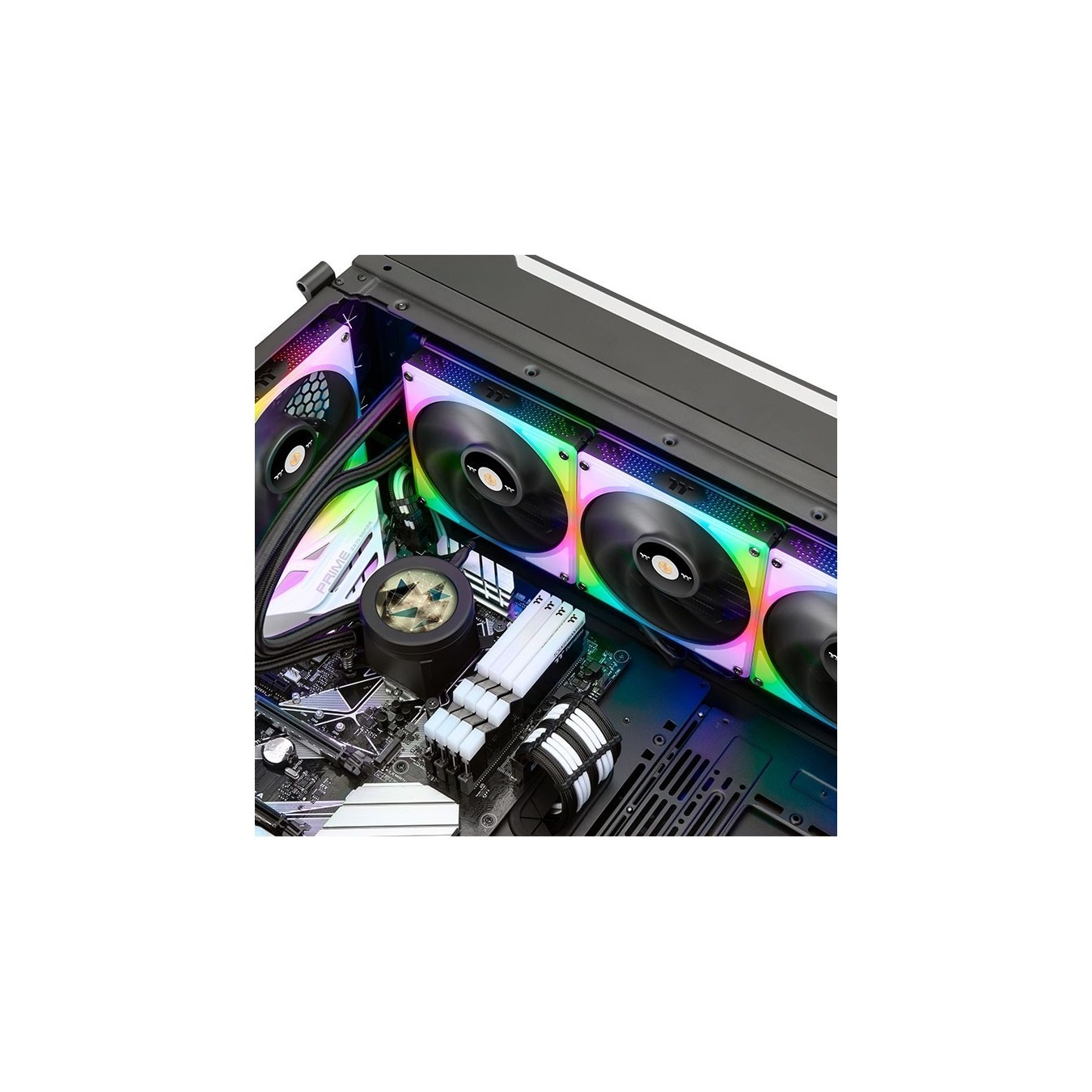K Cooler Water Cooling Thermaltake Toughliquid Ultra 420 RGB CPU Liquid AIO Watercooling - 420mm radiator, PWM fans, RGB