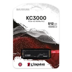 Buy Kingston KC3000 SSD - SKC3000S - 512GB M.2 2280 PCIe Gen4 NVMe, Up to 7,000 ... in Cyprus, Nicosia, Limassol, Larnaka, Pafos