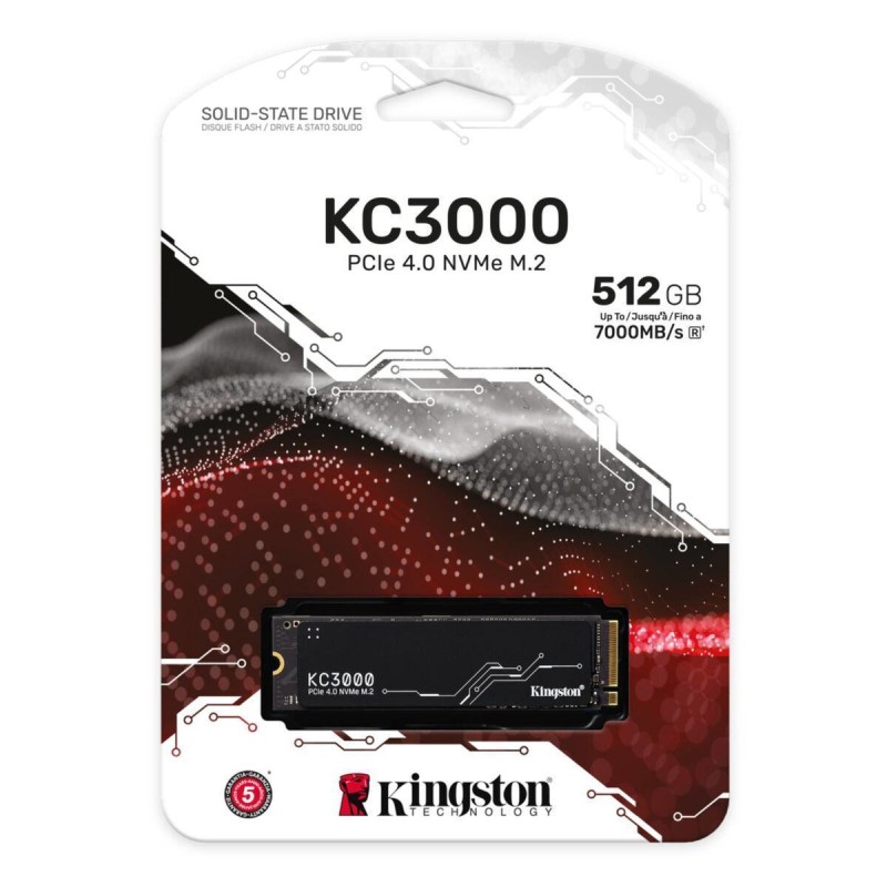 Buy Kingston KC3000 SSD - SKC3000S - 512GB M.2 2280 PCIe Gen4 NVMe, Up to 7,000 ... in Cyprus, Nicosia, Limassol, Larnaka, Pafos