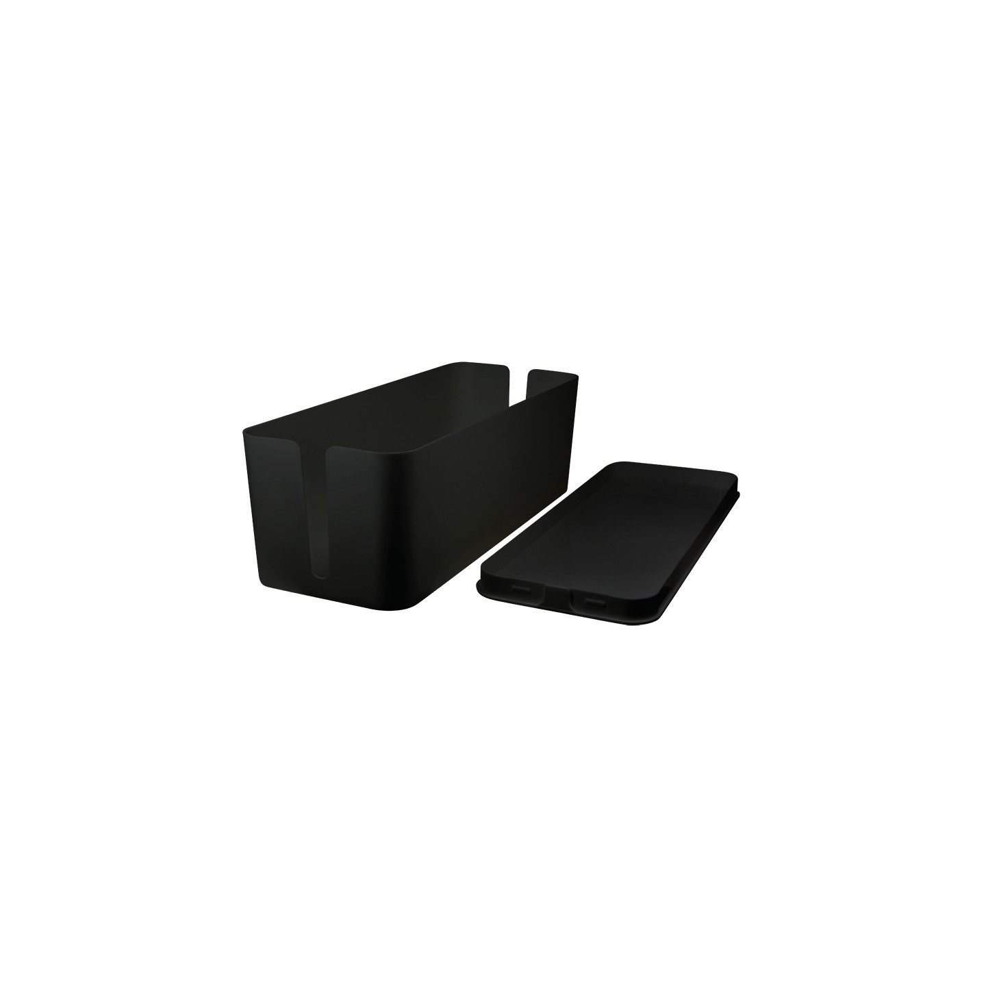 LogiLink Management Cable Box - 407 x 157 x 133.5mm - Black — Buy in Cyprus with Fast Delivery