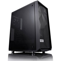 Fractal Design Meshify C Black TG Mid Tower PC Case FD-CA-MESH-C-BKO-TG (Boxed) — Buy in Cyprus with Fast Delivery